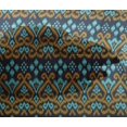 thumbnail image 4 of oneOone Viscose Chiffon Fabric Swirl Ikat Printed Fabric 1 Yard 42 Inch Wide, 4 of 4