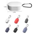 thumbnail image 3 of ruzhgo Étuis en Silicone pour Écouteurs avec Porte-Clés, Housse de Protection Sans Fil, Boîte d'Écouteurs Résistante aux Rayures Type1 Type6, 3 of 6