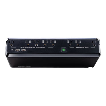 CyberPower SL700U - Standby Series - UPS - AC 120 V - 370 Watt - 700 VA - 5.5 Ah - USB - output connectors: 8 - black