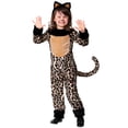 thumbnail image 1 of Girl's Deluxe Leopard Costume, 1 of 2