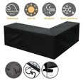 thumbnail image 1 of Housse de Meuble d'Angle en L Imperméable pour Extérieur pour Jardin, Patio, Canapé en Rotin, 1 of 8