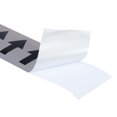thumbnail image 4 of Unique Bargains Directional Flow Arrow Tape 4'x65', Adhesive Pipe Identification Marking Stickers, Black on Gray, 4 of 5