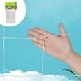 thumbnail image 4 of Garden Mesh Netting For Plants Polyester Climbing Net Square Lattice Support 10 in x 10 in White, 4 of 7