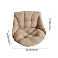 thumbnail image 3 of Thickened Hanging Chair Cushion – Non‑Slip Basket Swing Seat Pad for Indoor & Outdoor Use, 3 of 7