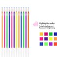 thumbnail image 3 of maskred 12 Pieces Gel Pen Refill Painting Writing Stationery Marker Replacement Office Marking Shinning Highlight Ink Ballpoint Type 2, 3 of 9
