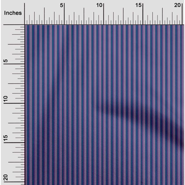 oneOone Cotton Silk Fabric Vertical Stripe Print Fabric BTY 42 Inch Wide