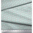 thumbnail image 2 of Soimoi Poly Georgette Fabric Flower Artistic Print Fabric by The Yard 42 Inch Wide, 2 of 3