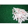 thumbnail image 2 of 2 3/4" (69mm) Tés De Golf En Bois Blanc, paquet de 50 par Tour Mission, 2 of 3