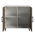 thumbnail image 2 of Modern Accent Cabinet, White, 2 of 9