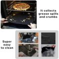 thumbnail image 5 of Doublures de Four Antiadhésives pour le Fond du Four, Tapis de Doublure de Four 4 Pcs Réutilisable Compatible avec Breville Smart Oven Pro BOV845BSS, Tapis de Cuisson Résistant à la Chaleur 13.4 x 10.8 Pouces pour Accessoires de Friteuse à Air Chaud, 5 of 5