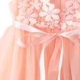 thumbnail image 3 of Robe de Fête Formelle pour Bébé Fille, Princesse, Dentelle, Tulle, Fleurs, Robe de Soirée Chic, 3 of 4