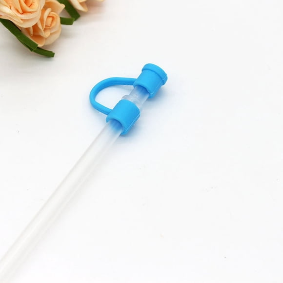 Product Classification Silicone Straw Cover Set for Reusable Drinking Straw Tips Compatible with 6 8mm 10 Color Variety for Traveling Picnicking Fitness Parties Decoration and More