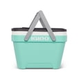 thumbnail image 1 of Glacière de pique-nique IGLOO de 25 pintes (environ 23 litres) en turquoise et gris, 1 of 8