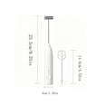 thumbnail image 2 of Vacemry Electric Egg Beater, Multi-Function Whisk for Baking Cream Frothing Milk Powder, Handheld Mixer Blender for Kitchen Home Use, Portable Milk Frother Coffee Foam Maker, 2 of 6