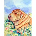 thumbnail image 1 of Carolines Treasures 7271CHF 28 x 40 In. Shar Pei Flag Canvas- House Size, 1 of 4