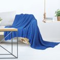 thumbnail image 4 of Unique Bargains Cotton Blanket Decorative Cable Knitted Throw Soft Knit Blankets, 4 of 10