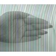 thumbnail image 3 of oneOone Viscose Chiffon Fabric Multicolor Stripe Print Fabric By The Yard 42 Inch Wide, 3 of 3