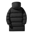thumbnail image 3 of Simua Parka à Capuche Long pour Homme - Manteau d'Hiver Résistant à l'Eau avec Capuche Ajustable et Multiples Poches pour Protection contre le Froid Extrême, 3 of 8