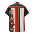thumbnail image 4 of Chemise Décontractée pour Homme à Manches Courtes Style Hawaïen de Vacances Blouse T-shirt, 4 of 4