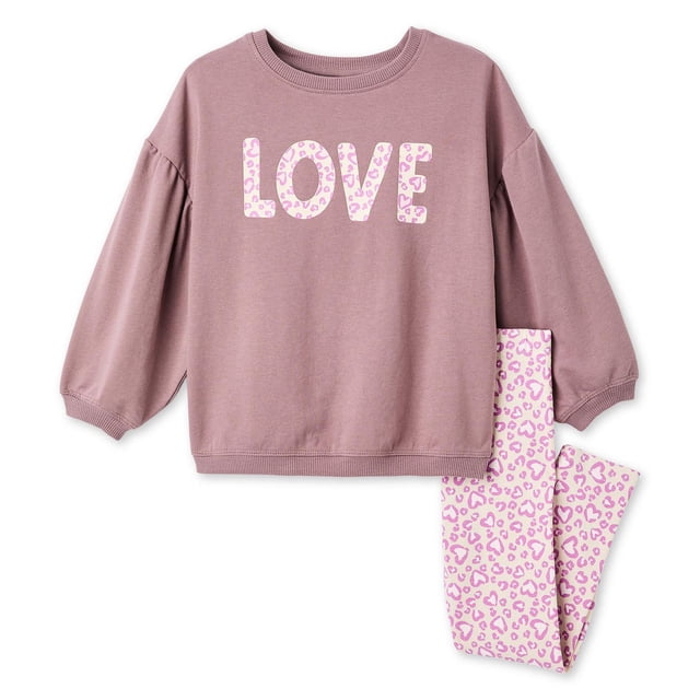 George Toddler Girls' Two Piece Sweatshirt Set