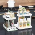 thumbnail image 3 of Kitchen Spice Organizer Pull Out Rotating Spice Holder Pull Out Shelves For Kitchen Cabinets, 3 of 10
