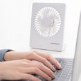 thumbnail image 2 of Coofit Desk Fan Mute Portable Cooling Mini Fan Air Circulator for Office, 2 of 10