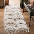 thumbnail image 1 of Safavieh Moroccan Tassel Larry Tapis Géométrique Shag, 1 of 6