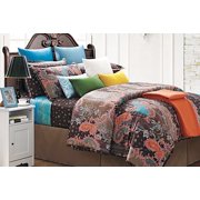 BALI BROWN DUVET COVER KING (5 PCS)