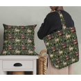 thumbnail image 5 of Soimoi Polyester Crepe Fabric Leaves & Rabbit Animal Decor Fabric Printed Yard 42 Inch Wide, 5 of 5