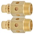thumbnail image 3 of Pneumatic Muffler,2Pcs Pneumatic Muffler Brass Brass Muffler Pneumatic Muffler Future-Proof Design, 3 of 8