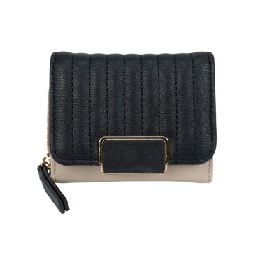 Time And Tru Trifold Back Zip Around
