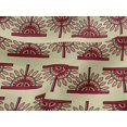 thumbnail image 4 of oneOone Viscose Jersey Fabric Floral Block Printed Fabric 1 Yard 60 Inch Wide, 4 of 4