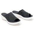 thumbnail image 4 of Sandales Correctrices de Sport en Maille à Talon Compensé Tricoté pour Femmes, Chaussures de Plage d'Été Respirantes, 4 of 6