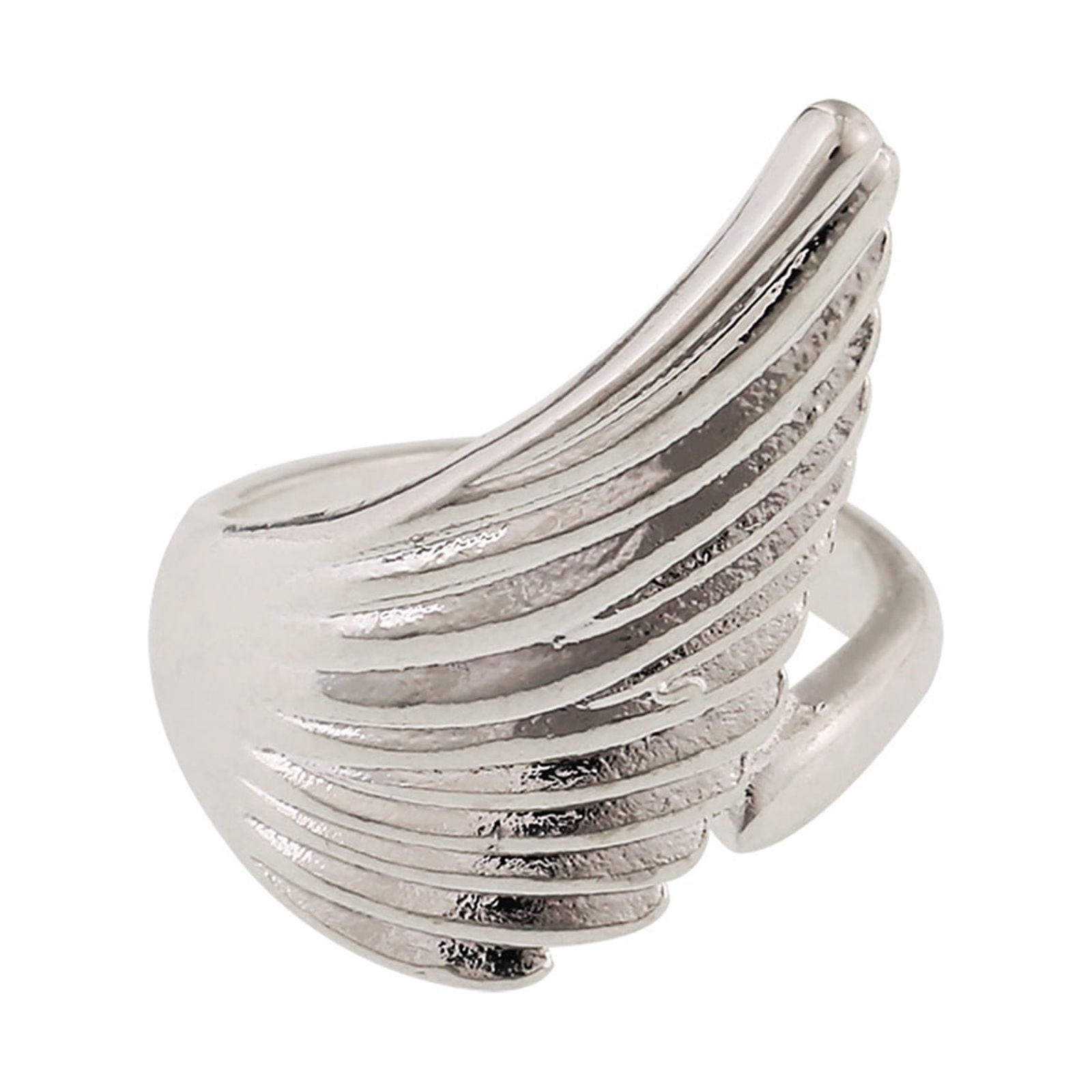 Womens Ring Open Diamond Six-Claw Ring Wedding Fashion Jewelry