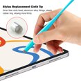 thumbnail image 2 of Jinnoda 5pcs Conductive Stylus Pen Fiber Cloth Head Laptop Tablet Touchscreen Nibs, 2 of 9
