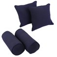 thumbnail image 2 of Blazing Needles Throw Pillows (Set of 4)-Navy, 2 of 3