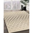 thumbnail image 3 of Ahgly Company Tapis d'Intérieur Lavables à la Machine, Carrés, Style Transitionnel, Mocassin Beige, Tapis de Zone, 6 Pieds Carré, 3 of 7