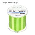 thumbnail image 2 of Uxcell 547Yard 12Lb Fluorocarbon Coated Monofilament Nylon Fishing Line Light Yellow, 2 of 7