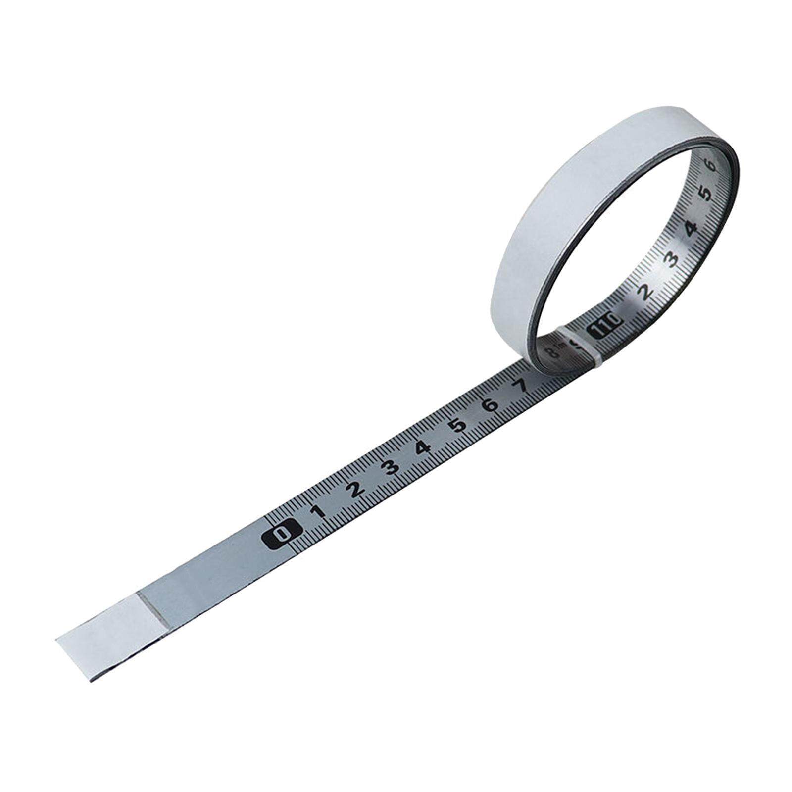 Adhesive Tape Measure Table Sticky Tape Measure for Tape Measure Miter Saw Woodworking L to R 10m