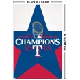 thumbnail image 2 of MLB Texas Rangers - 2023 World Series Team Logo Wall Poster, 22.375" x 34", 2 of 4