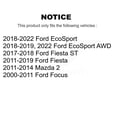 thumbnail image 2 of Kugel Roulement de Roue 70-510056 pour Voiture Ford Focus Fiesta EcoSport Mazda 2, 2 of 10