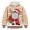 Khaki, variant on Winter Hoodies Christmas Children's Pet Pocket Hooded Sweater Leisure Holiday Party Home Outdoor Loose Hooded Top(Khaki-150)#2642