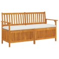thumbnail image 3 of vidaXL Banc de Rangement Extérieur pour Meubles de Patio Bois Massif Acacia, 3 of 6