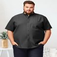 thumbnail image 1 of Men‘s Big & Tall Classic Fit Short Sleeve Signature Comfort Flex Shirt, 1 of 6