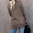 thumbnail image 4 of Cardigans pour Femmes Légers Automne et Hiver Cardigan Long Décontracté pour Femmes avec Poches, 4 of 7