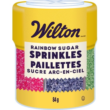 WILTON SPRINKLE SUGARS SHORT 6 CELL 84g