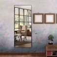 thumbnail image 3 of NeuType Pleine Longueur Miroir Rectangle Noir 47"x16", 3 of 9