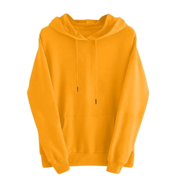 LOVZFMLL Essentials Hoodie Long Sleeve Hooded Loose Fit Pullover Basic Fall Clothes 2025 Women Fashion Sweatshirt Comfort