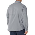 thumbnail image 4 of PFG Tamiami II Long Sleeve Shirt, 3X, Cool Grey, 4 of 11