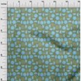 thumbnail image 3 of oneOone Polyester Spandex Light Green Fabric Lemon Diy Clothing Quilting Fabric Print Fabric By Yard 56 Inch Wide, 3 of 4
